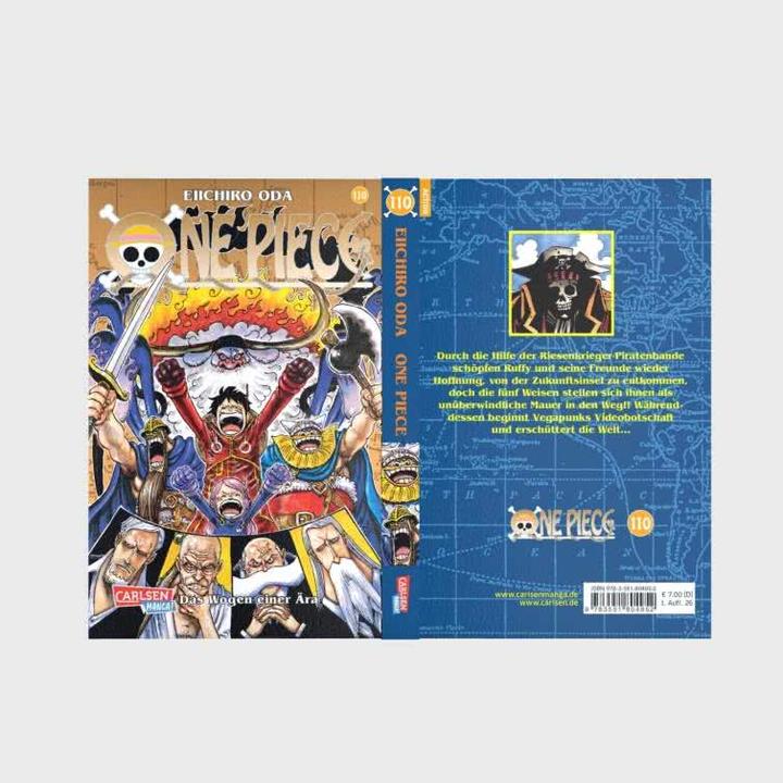 Actual product image One Piece 110 (Eiichiro Oda, German)