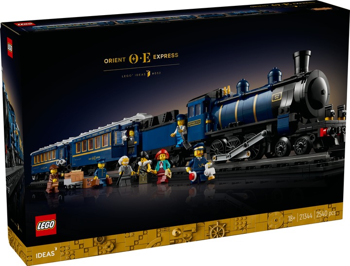 Actual product image LEGO 21344 The Orient Express (21344, LEGO Ideas, LEGO Rare Sets)
