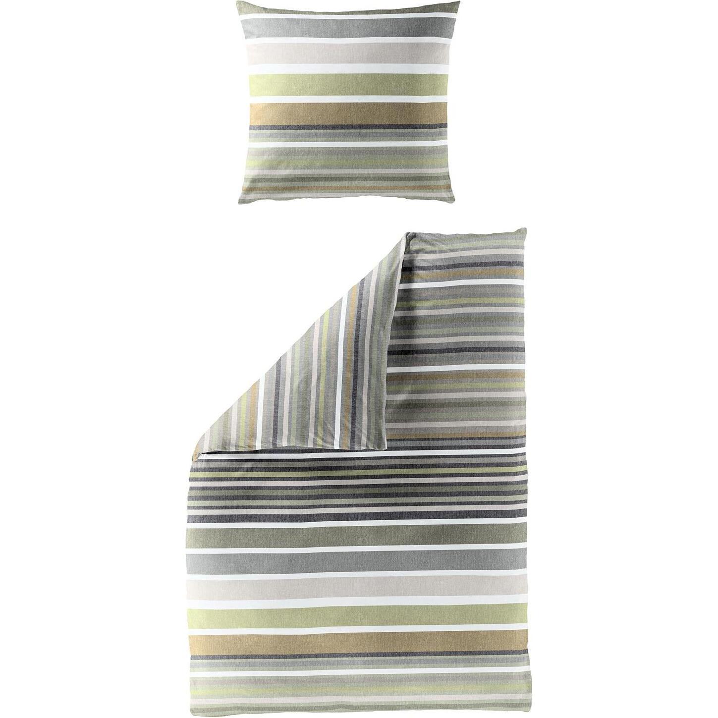 Traumschlaf, Bettwäsche, Amarillo (Bettwäsche Set, 155x200 cm + 80x80 cm)