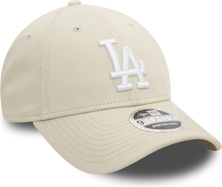 Produktbild New Era 9Forty Stretch-Snap Cap - Los Angeles Dodgers beige (One Size)