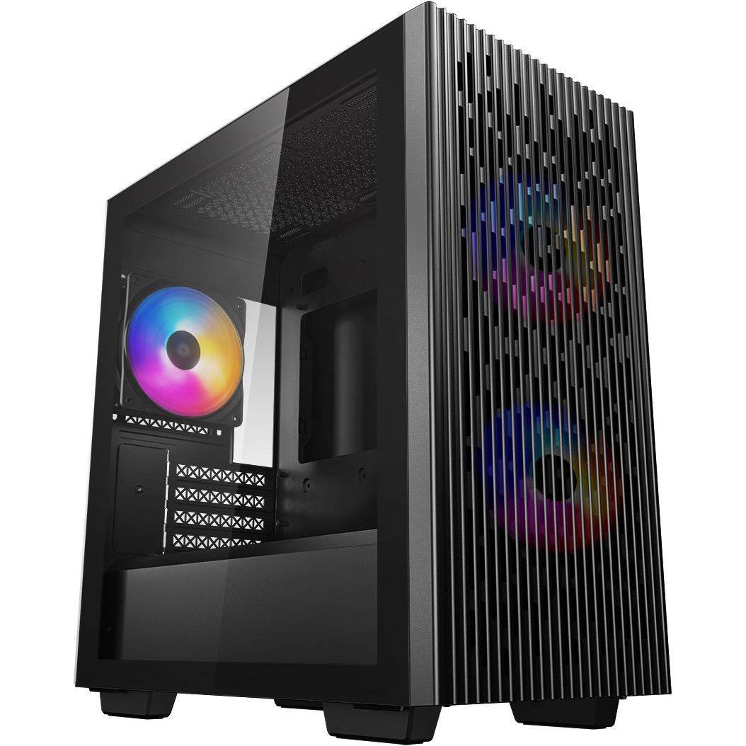 Deepcool Matrexx 40 3FS (mATX, Mini-ITX), PC Gehäuse, Schwarz