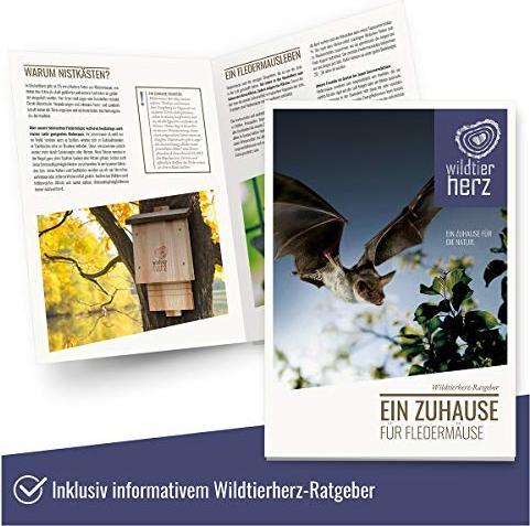 Produktbild Wildtier Herz Grosser Fledermauskasten