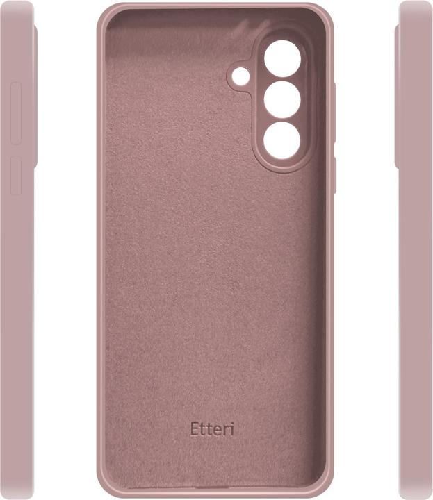 Produktbild Etteri Silicone case for Samsung Galaxy S24 FE light pink (Samsung Galaxy S24 FE)