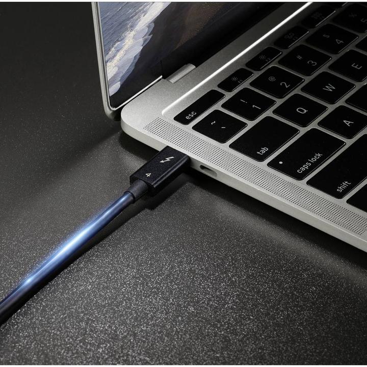 Image du produit Renkforce Câble Thunderbolt™ Thunderbolt™ 4 Thunderbolt™ (USB-C®) mâle, Thund (0.80 m, USB 4.0)
