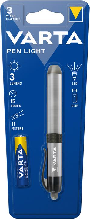 Actual product image Varta Torch, penlight, LED, 1 AAA (11.70 cm, 3 lm)