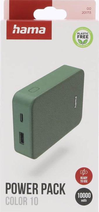 Produktbild Hama Color 10 (10000 mAh, 15 W, 37 Wh)