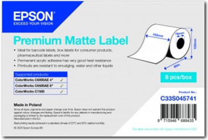 Actual product image Epson Premium Matt Permanent Acrylic Adhesive
