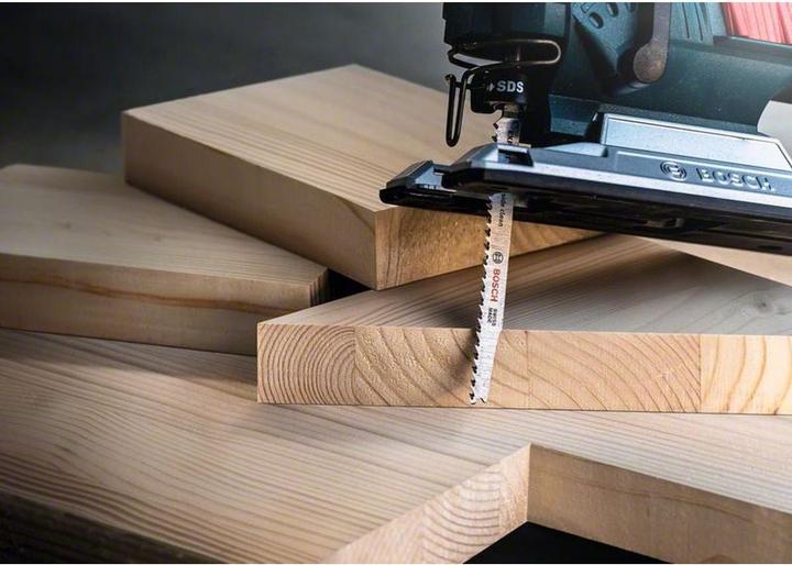 Produktbild Bosch Professional Zubehör EXPERT ‘Wood 2-side clean’ T 308 B Stichsägeblatt, 5 Stück