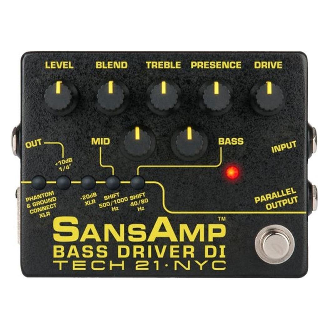 Tech21 SansAmp Bass Driver Di V.2 (Bass), Effektpedal, Schwarz