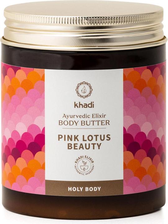 Image du produit Khadi Holy Body Beauty Lotus Rose Beurre pour le corps (Beurre corporel, 250 ml)