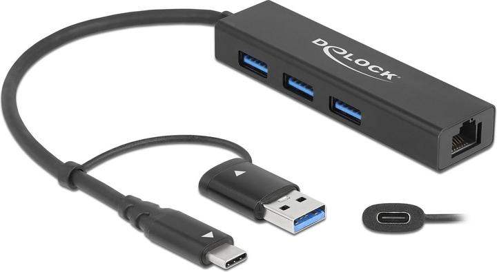 Delock 3 Port-USB-C Hub (USB-C, 3 ports)