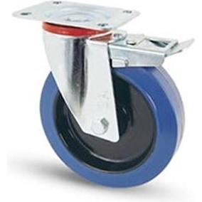 Rs Pro, Möbelrollen, Drehlager Lenkrolle, Rad ø 125mm, 170kg, Ge