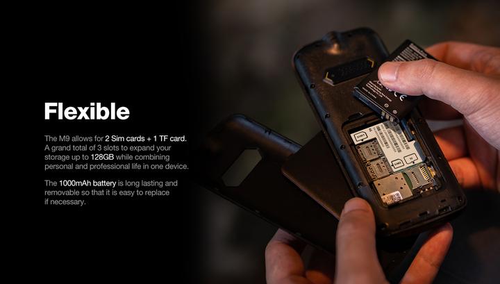 Produktbild Bea-Fon AGM MOBILE M9 Bartype (2.40", 2 Mpx, 4G)