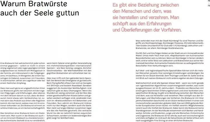 Produktbild Die Bratwurst (Deutsch, Katharina Pflug, Manuel Kohler, Siegfried Zelnhefer, 2023)