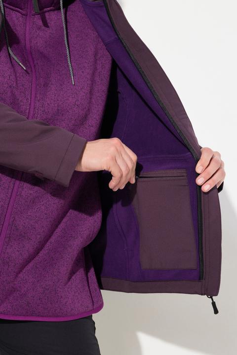 Actual product image Ulla Popken HYPRAR Softshell Fleece Lined Jacket (46, 48)
