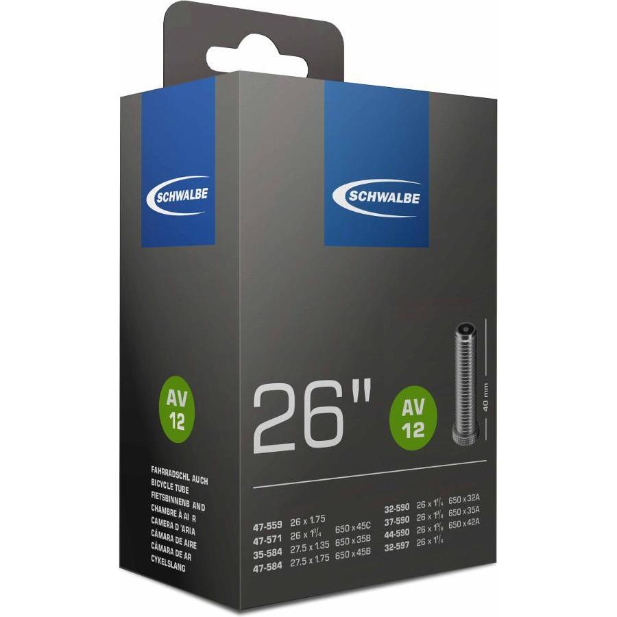 Schwalbe, Veloschlauch, (Presta (SV), 26", 47 mm)