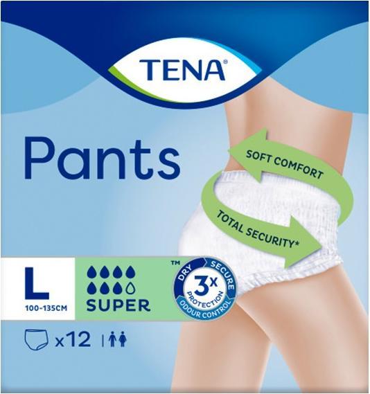Tena Pantalon Super ConfioFit L (12 x, Large)