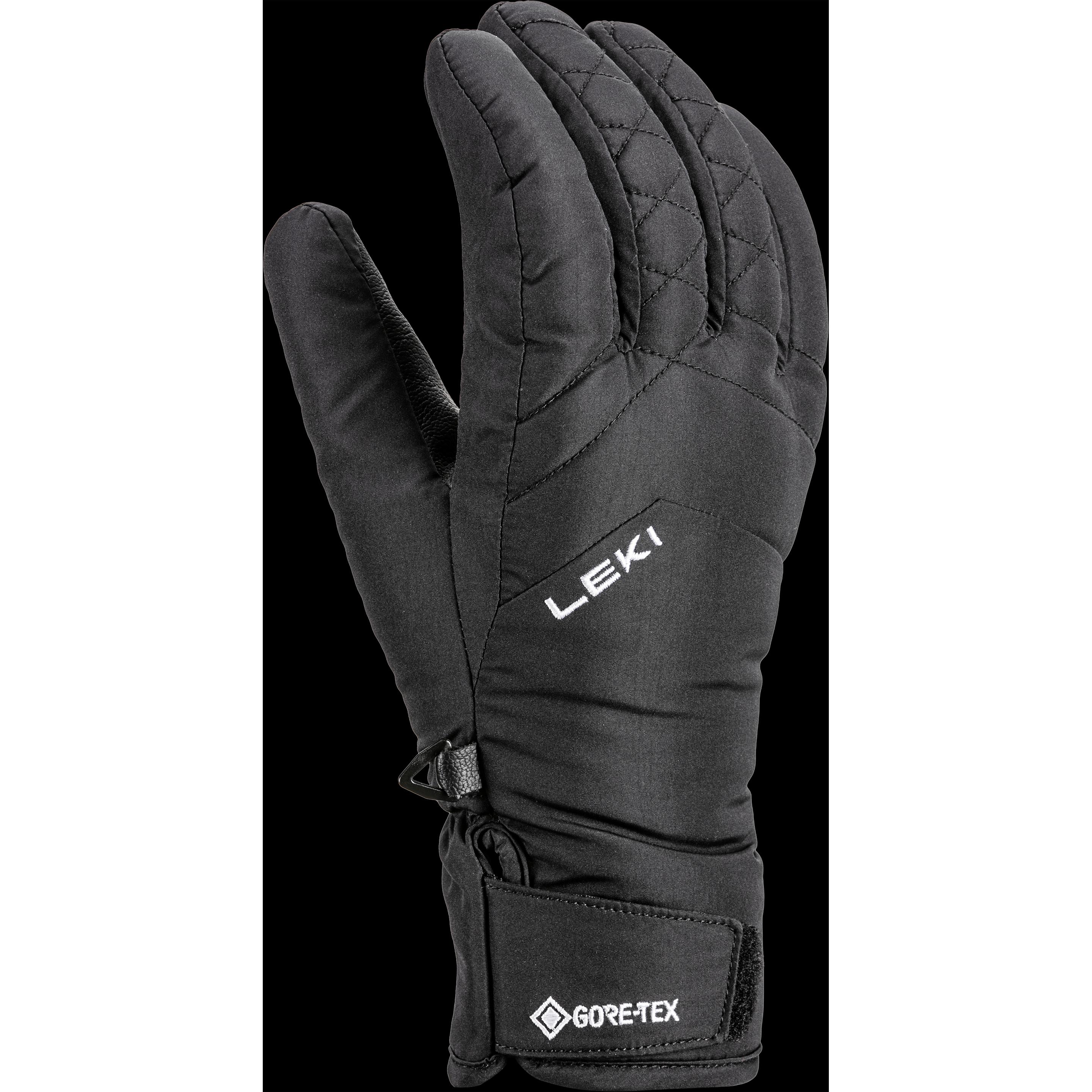Leki, Damen, Handschuhe, LE RĘK Sveia GTX Women black 7.0, Schwarz, (7)