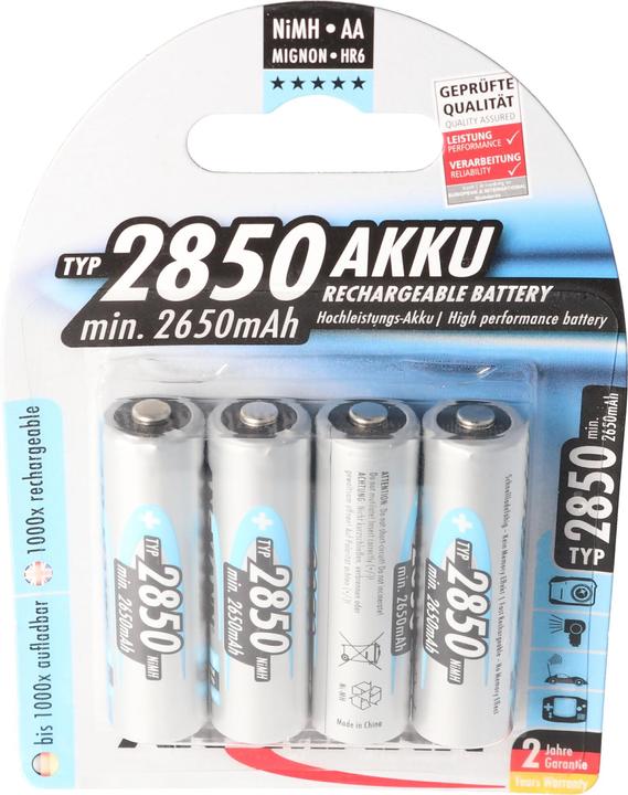 Ansmann AA (4 Pcs., AA, 2850 mAh)