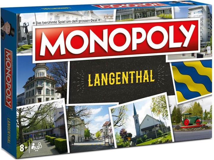 Produktbild Unique Monopoly Langenthal (Deutsch, 2 - 6 Spieler)