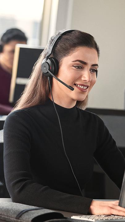 Actual product image Jabra EVOLVE2 30 SE USB-A UC (Cable, USB-A, Unify)