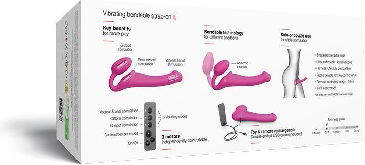 Immagine prodotto Strap-on-me Vibrating Bendable (L)