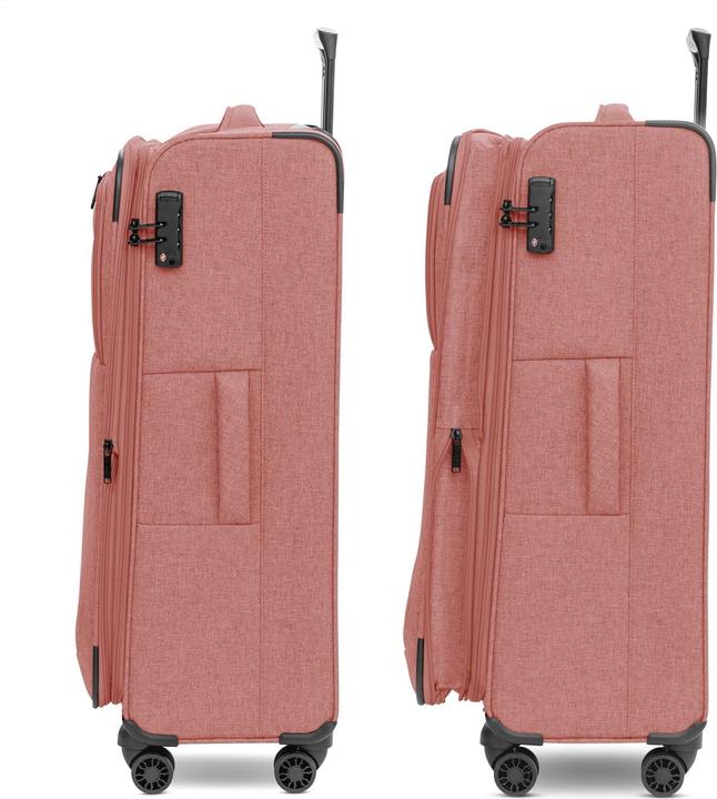 Produktbild Redolz Essentials 12 LARGE 4-Rollen Trolley 79 cm mit Dehnfalte (98 l, XL (ab 115l))