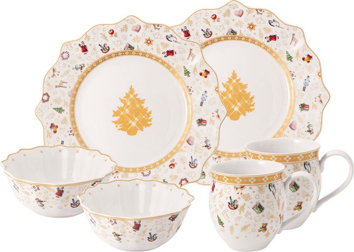 Breakfast set for 2 Jubiedition, 6 pieces Toy's Delight (6 Piece)