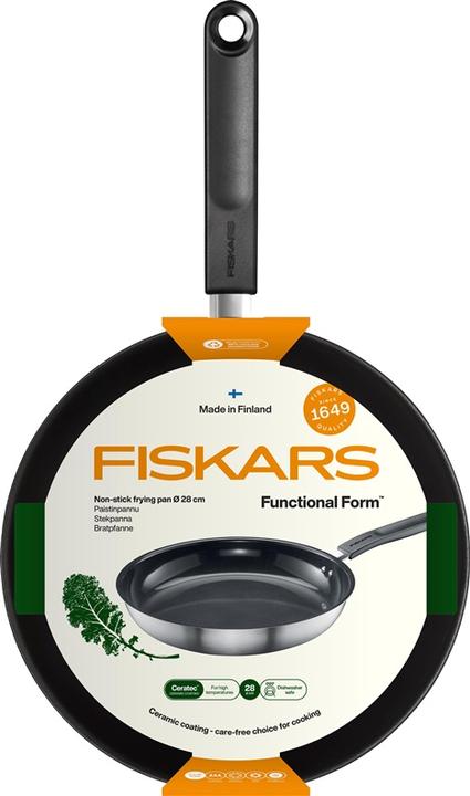 Produktbild Fiskars Pfanne (28 cm, Bratpfanne, Edelstahl)