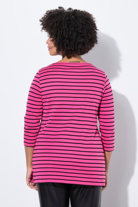 Produktbild Angel of Style T-Shirt, Classic Fit, Ringel, 3/4-Ärmel (50)