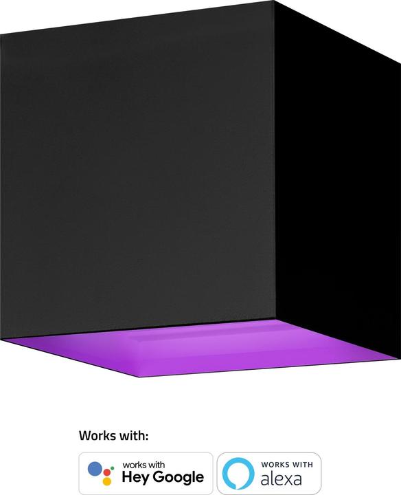 Produktbild Hombli Smart Outdoor Wall Light V2, Black (600 lm, IP54)