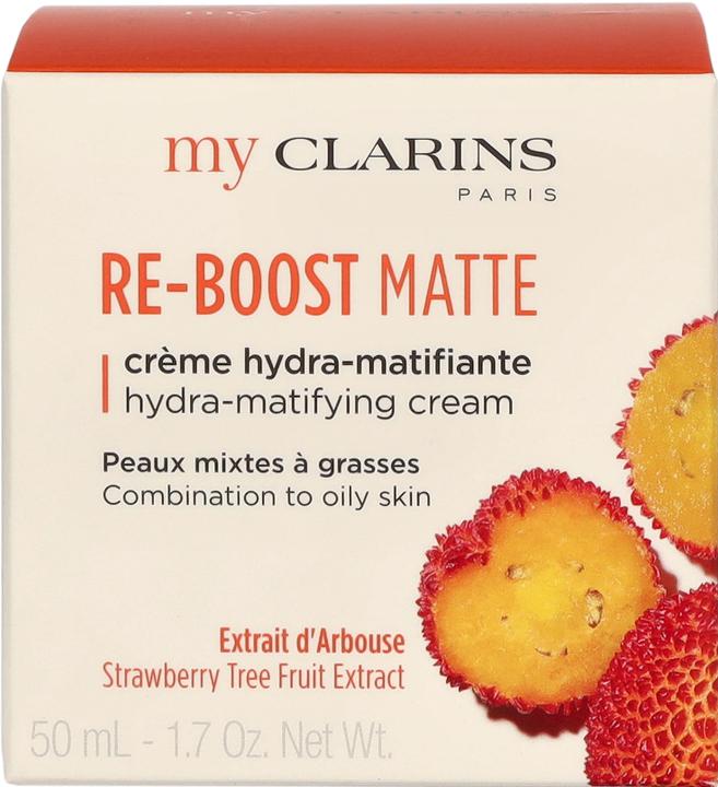 Produktbild MyClarins - RE-BOOST MATTE - Mattierende, nährende Gesichtscreme (50 ml, Tagescreme)