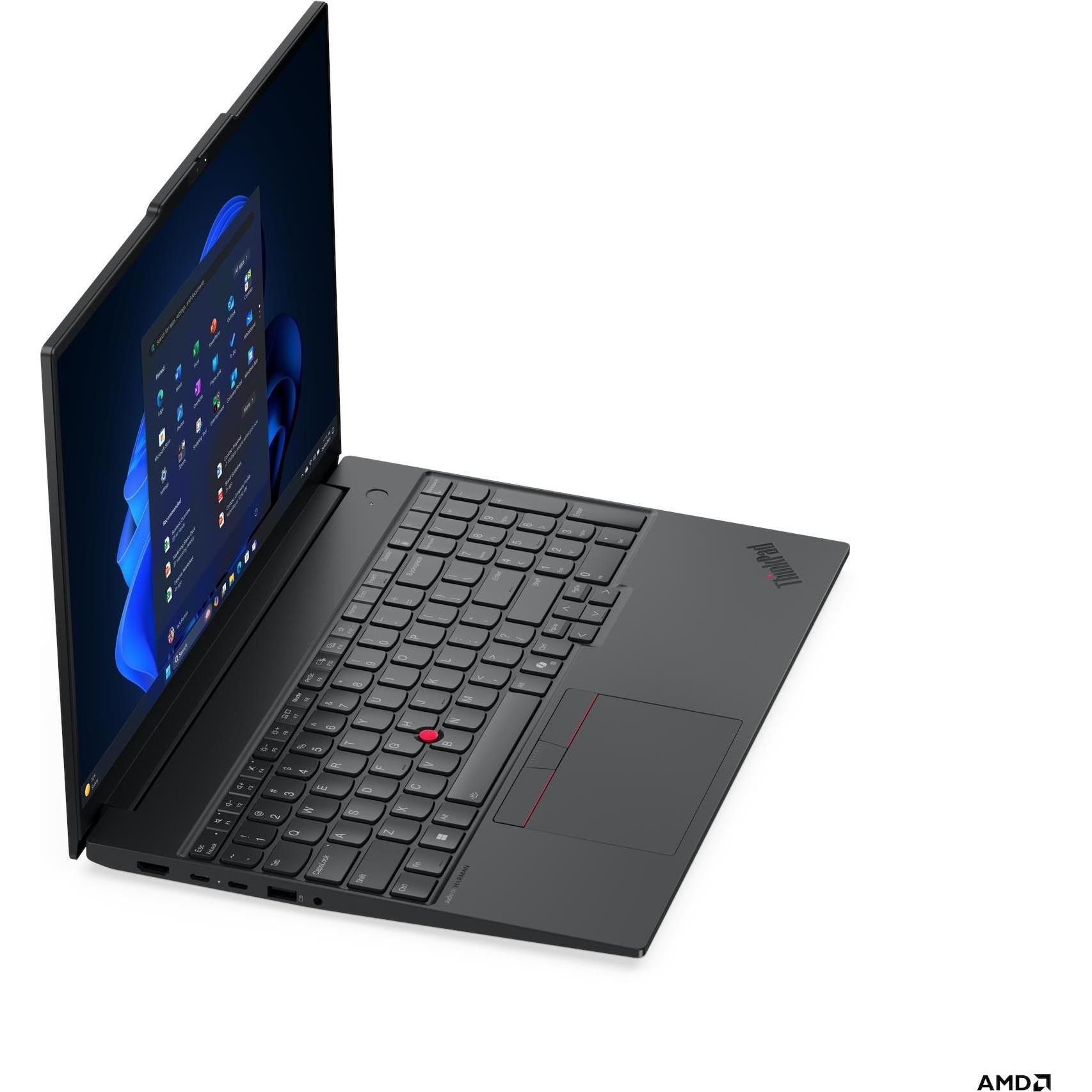 Lenovo ThinkPad E16 Gen 3 (AMD), Notebook Ersatzteile, Schwarz