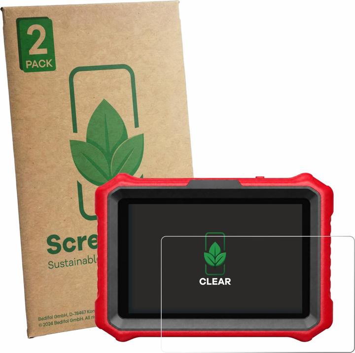 Produktbild ScreenLeaf Schutzfolie für KINGBOLEN K8 Pro nachhaltiger Displayschutz Display Schutz Folie Klar Transparent