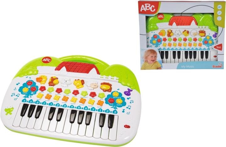 Productafbeelding Simba ABC Dieren Toetsenbord (Engels)