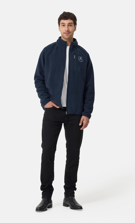 Image du produit Cash-Mere Veste polaire rétro en polyester recyclé (XL)