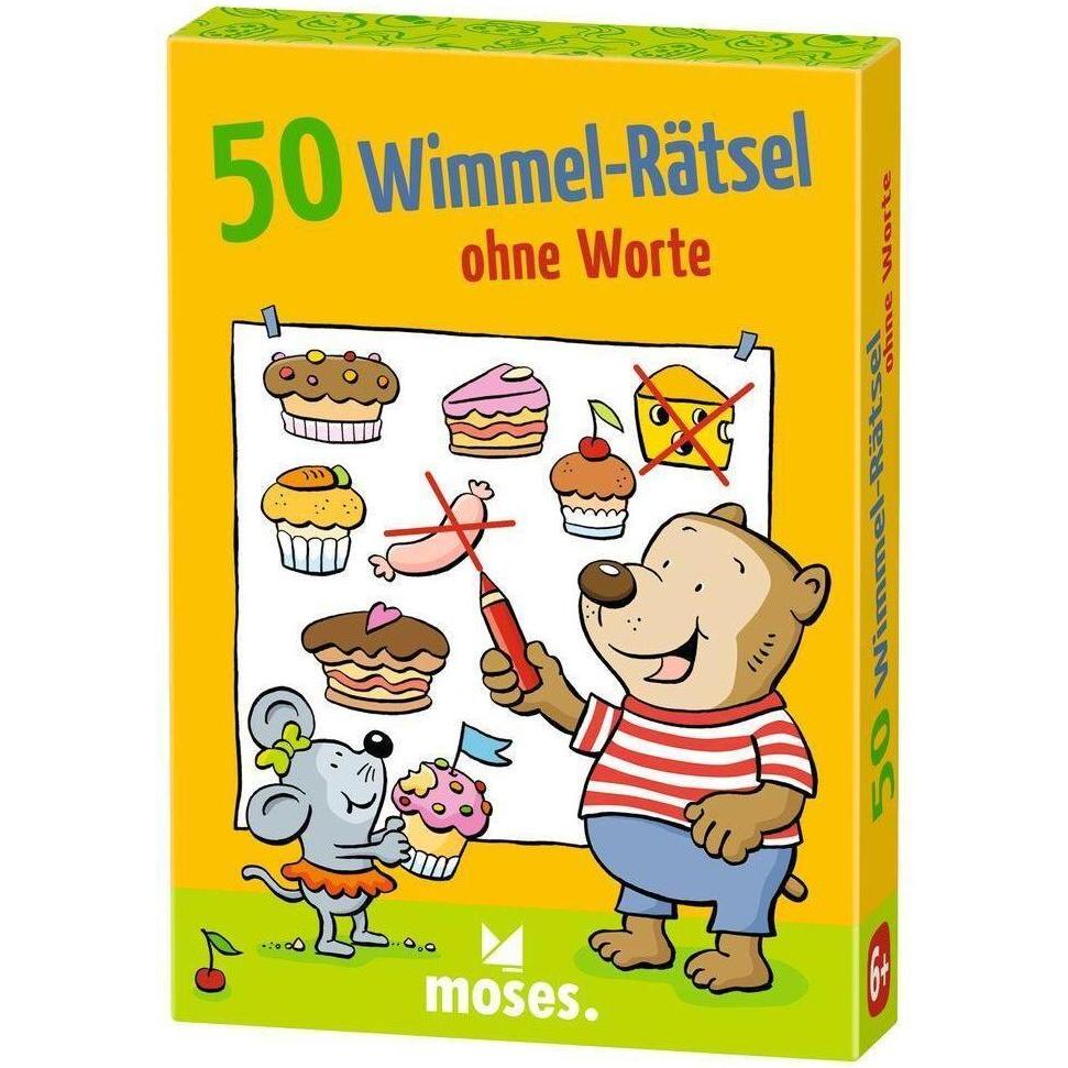 Moses 50 wimmelige Rätsel ohne Worte (Deutsch)