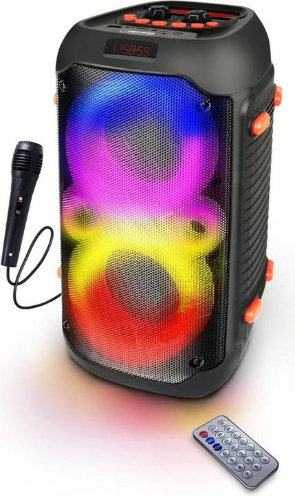Esperanza EP156 BT FM LED RGB KARAOKE speaker black 20W (5 h)