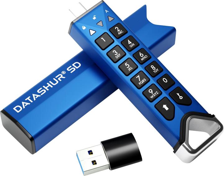 Actual product image iStorage datAshur SD Single Pack (USB-C)