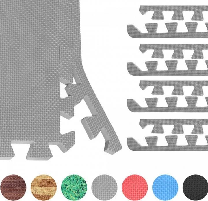 Immagine prodotto Gorilla Sports Tappetini protettivi Pezzi finali (1.20 cm)