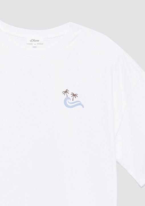 Produktbild s.Oliver Oversized Baumwoll-T-Shirt mit Print (44)