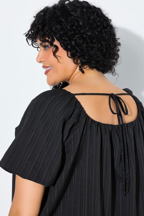 Immagine prodotto Ulla Popken Bluse, Oversized, Carmen-Ausschnitt, Halbarm, Futter (46, 48)