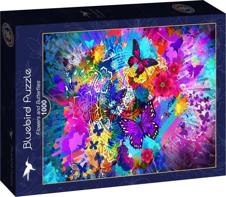 Immagine prodotto Bluebird Fiori e farfalle (1000 pezzi)