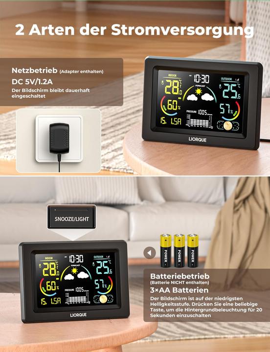 Image du produit Liorque Funk-Wetterstation