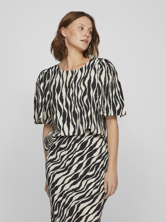 Actual product image Vila Patterned top with short sleeves (34)