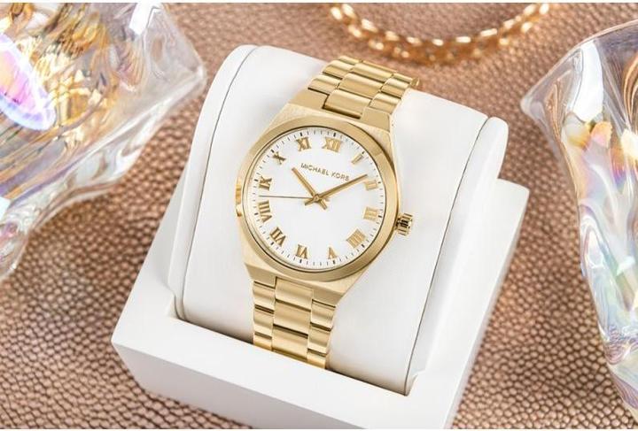 Produktbild Michael Kors Lennox MK7391 Damenuhr + Box (Analoguhr, 37 mm)