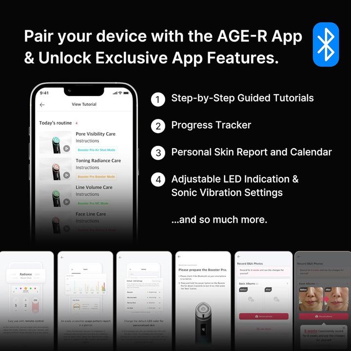 Image du produit Medicube Age-R Booster Pro 6-in-1 Real Glass Glow Device for Looking Glass Skin