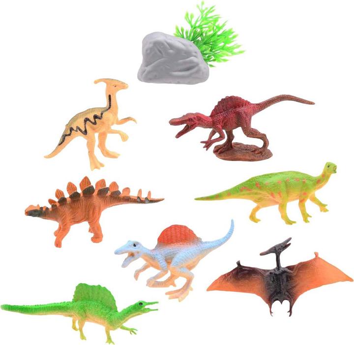 Produktbild Johntoy Tierwelt - Dino-Spielset, 8-tlg.