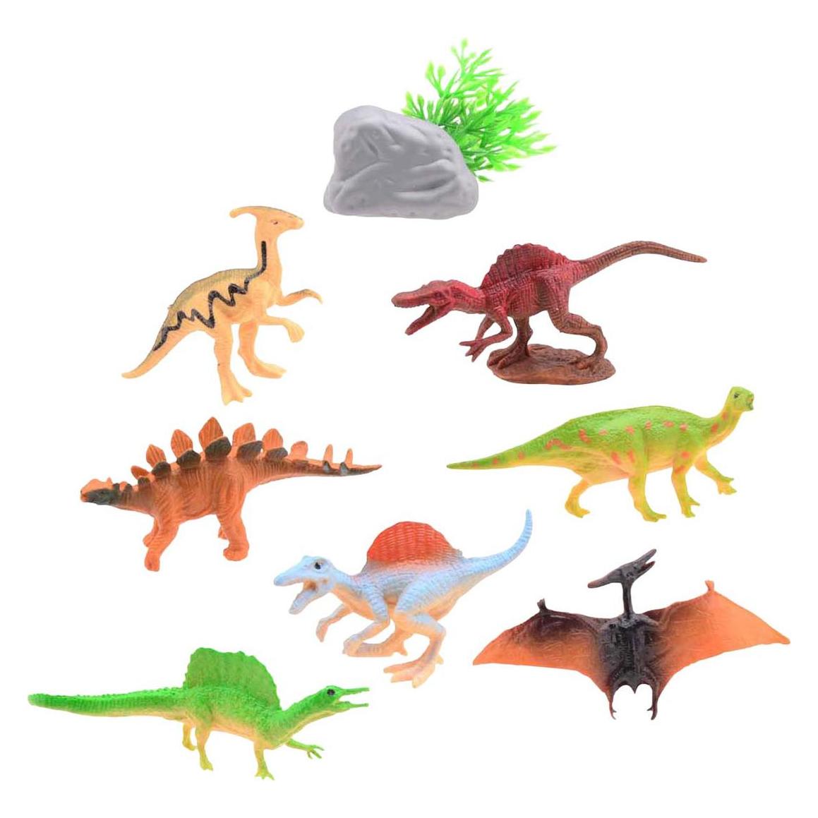 Johntoy Tierwelt - Dino-Spielset, 8-tlg.