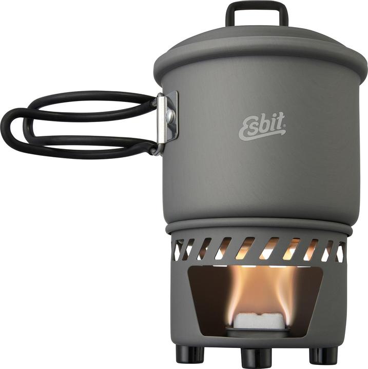 Actual product image Esbit Dry fuel cooking set